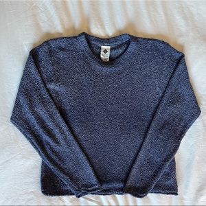 Columbia Vintage Sweater | Rolled Hem | Boucle Knit